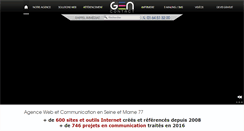 Desktop Screenshot of gencontact.fr